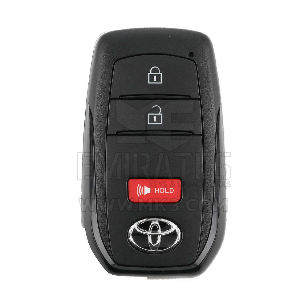 Llave remota inteligente original Toyota Sequoia Tacoma 2023, 2+1 botones, 314,35/312,11 MHz, 8990H-0C030/8990H-0C031/8990H-60750/8990H-60751/8990H-AK010/8990H-AK011