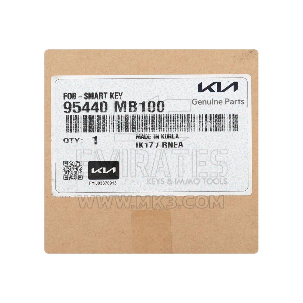 Kia EV5 2024 Genuine / OEM Smart Remote Key 5 Buttons 433MHz OEM Part Number: 95440-MB100, 95440MB100 | Emirates Keys