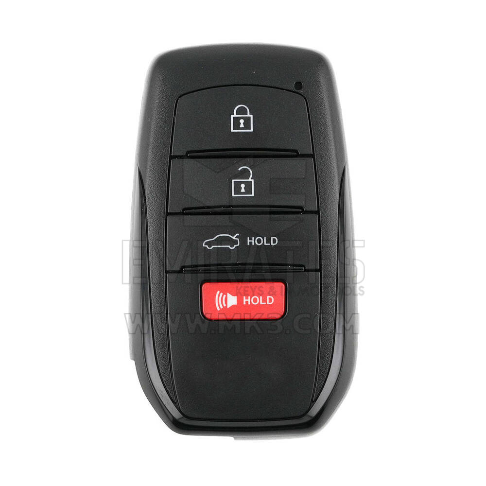 Llave remota inteligente para Toyota Corolla/Camry, 3+1 botones, 314,35/312,11 MHz, 8990H-02470