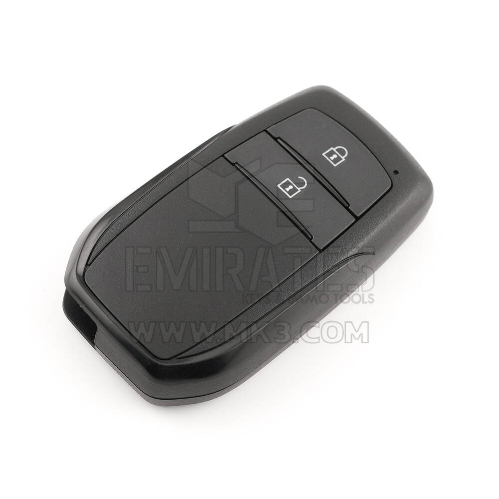 Llave remota inteligente de alta calidad para Toyota Yaris y Corolla Cross 2024, 2 botones, 433,58/434,42 MHz. Número de pieza compatible: 8990H-K0050 / 8990H-K0051 / 8990H-0A231 / 8990H-VT050 / 8990H-VT051 | Emirates Keys
