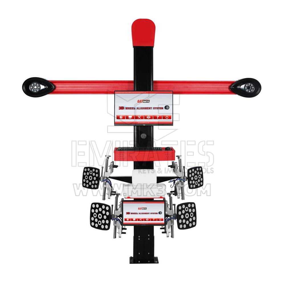 Macchina per l'allineamento delle ruote GATmatic GA-300T con telecamera industriale