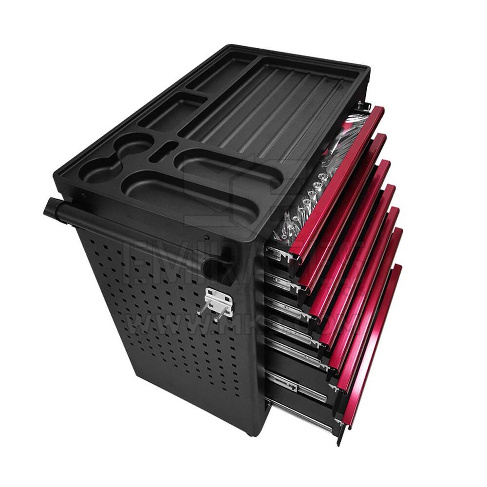 New GATmatic GTT381 ABS Tray Worktop Tool Cabinet With 381 Pcs Is Featured Long-last Durability. Each Drawer Features Full Extension Drawer Slides | Emirates Keys