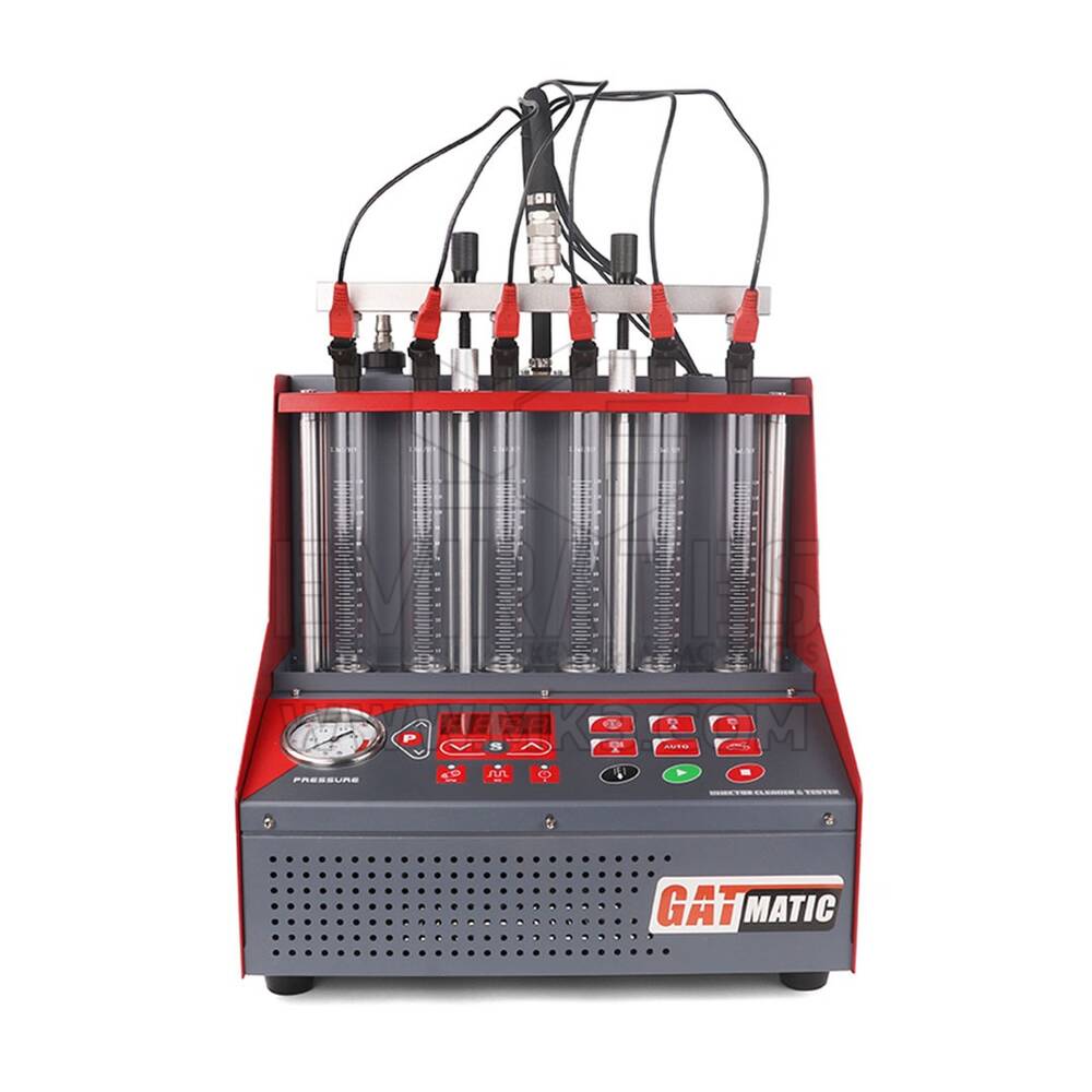 GATmatic GI600 supporta il pulitore per iniettori di benzina EFI a 6 cilindri