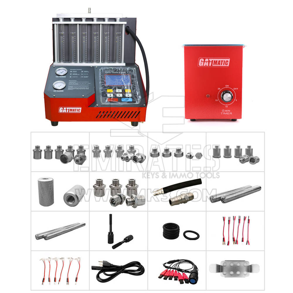 GATmatic GI-600DA Injector Cleaning & Flow Testing Machine | MK3