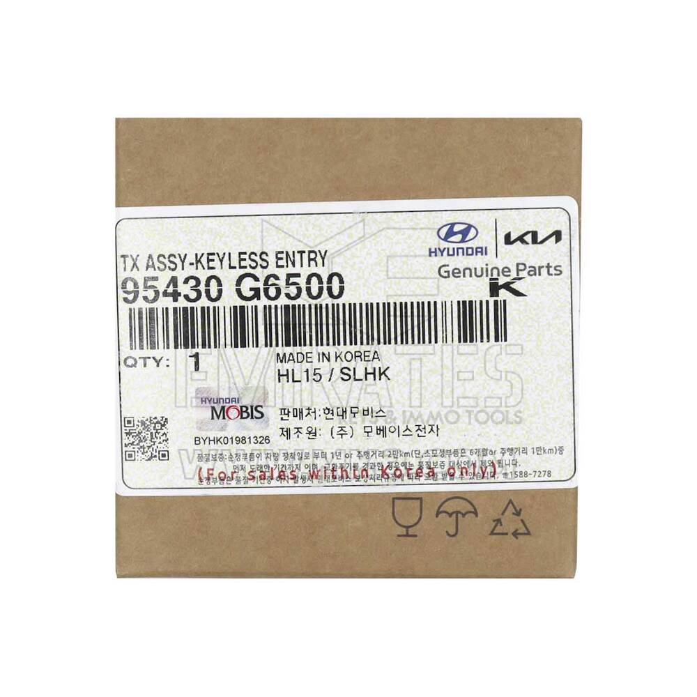 Новый оригинальный раскладной пульт дистанционного управления Kia Morning 2017 года с тремя кнопками, 433 МГц, номер детали OEM: 95430-G6500 | Emirates Keys