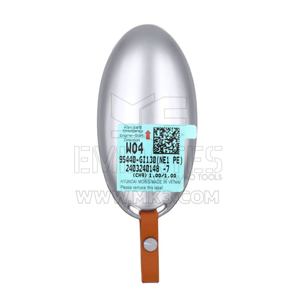 Llave remota inteligente original/OEM para Hyundai IONIQ 5 2024, 6+1 botones, 433 MHz. Número de pieza OEM: 95440-GI130, 95440GI130 | Emirates Keys