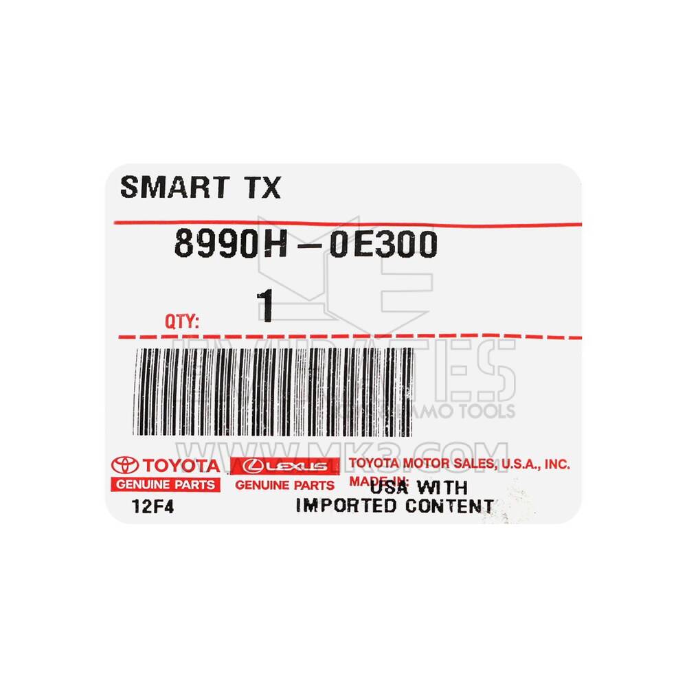 New Lexus RX 2022 Genuine / OEM Smart Remote Key 3+1 Buttons 314.35/312.11MHz OEM Part Number: 8990H-0E300, 8990H0E300 - FCC ID: HYQ14FLB | Emirates Keys