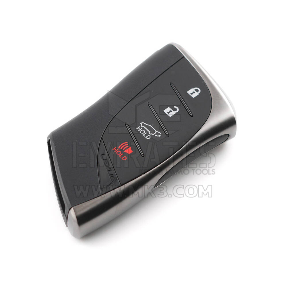 Novo Lexus UX250 2020-2024, Chave Remota Inteligente Original/OEM 3+1 Botões 314,35/312,11 MHz, Número de Peça OEM: 8990H-76591 / 8990H-76590 / 8990H-76610 / 8990H-76020 | Chaves Emirates
