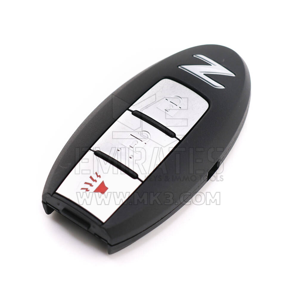 New Nissan 370Z 2019-2022 Genuine / OEM Smart Remote Key 2+1 Buttons 433MHz OEM Part Number: 285E3-1ET8D, 285E31ET8D - FCC ID: 5WK50196 | Emirates Keys