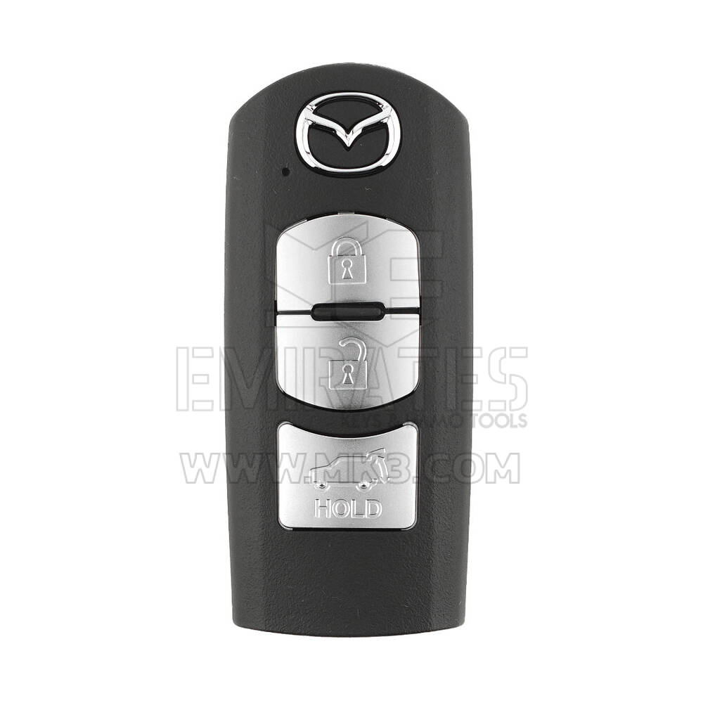 مفتاح ريموت ذكي أصلي لسيارة Mazda CX-8 موديل 2018 مزود بثلاثة أزرار وتردد 315 ميجاهرتز TKY9-67-5DY