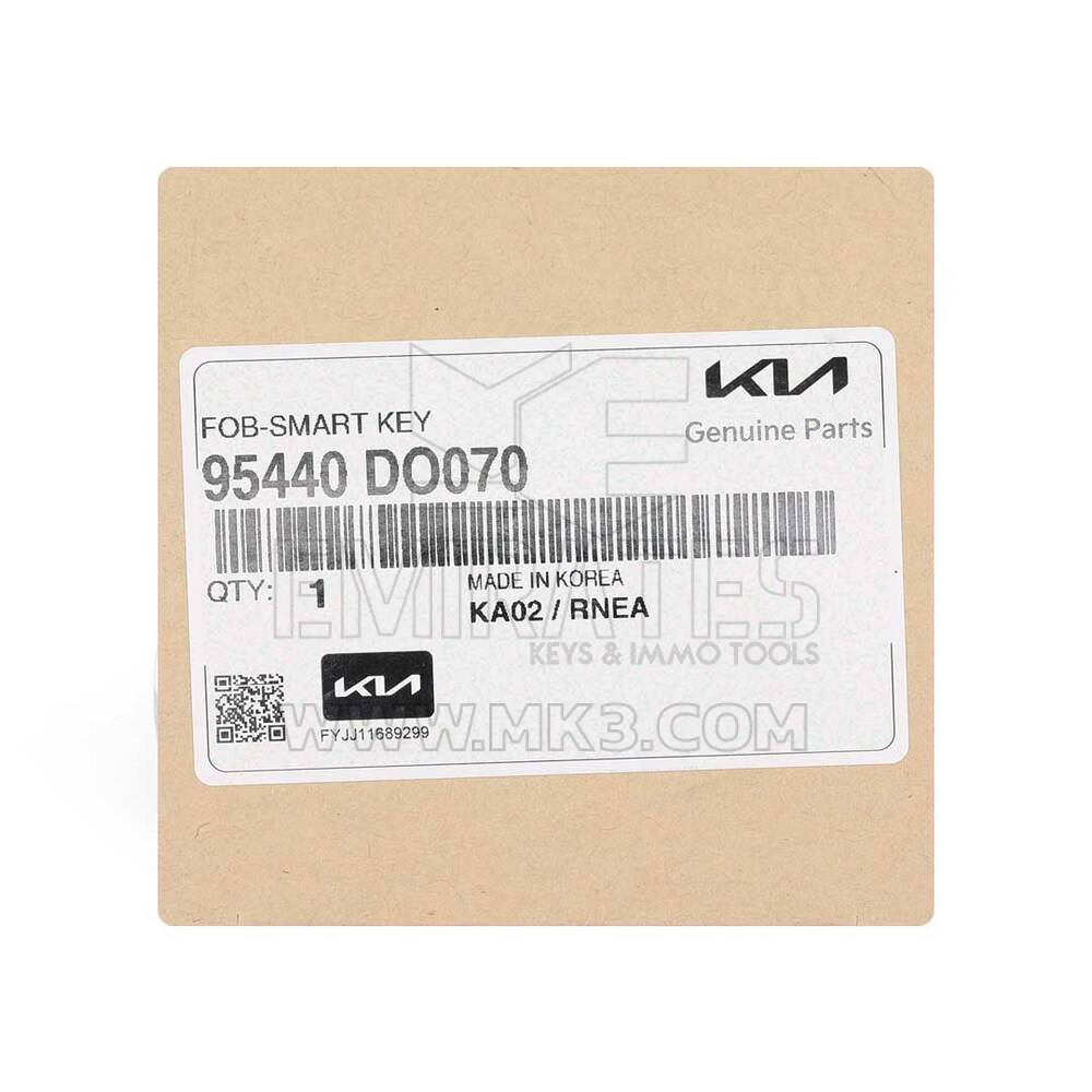 New Kia EV9 2024 Genuine / OEM Smart Remote Key 7 Buttons 433MHz OEM Part Number: 95440-DO070, 95440DO070 | Emirates Keys