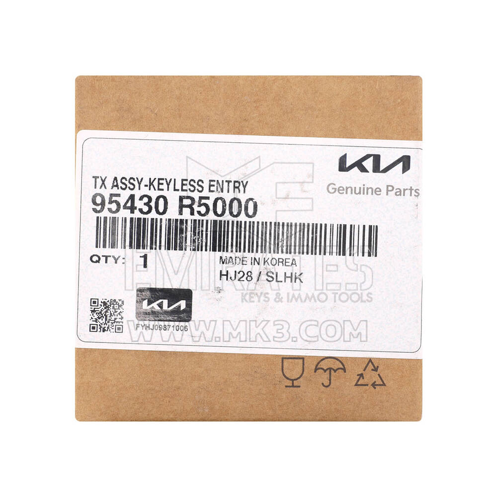 New KIA Sorento 2021 Genuine / OEM Flip Remote Key 2+1 Buttons 433MHz OEM Part Number: 95430-R5000, 95430R5000 | Emirates Keys