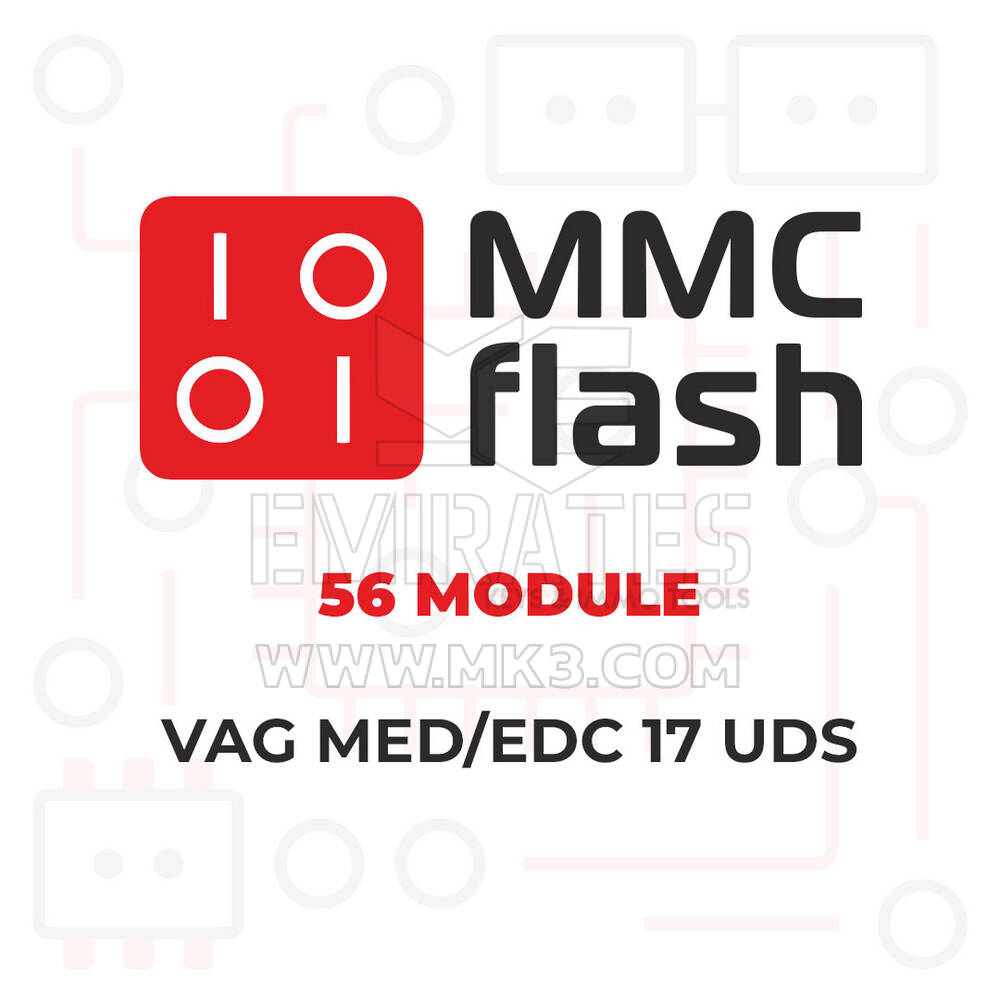 MMCFlash - 56 وحدة، VAG MED/EDC 17 UDS