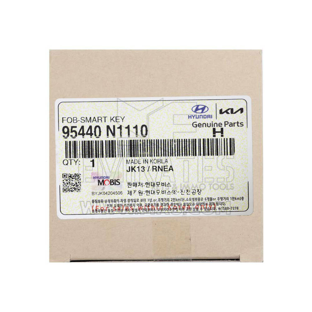 New Hyundai Grandeur 2024 Genuine / OEM Smart Remote Key 6+1 Buttons 433MHz OEM Part Number: 95440-N1110, 95440N1110 | Emirates Keys