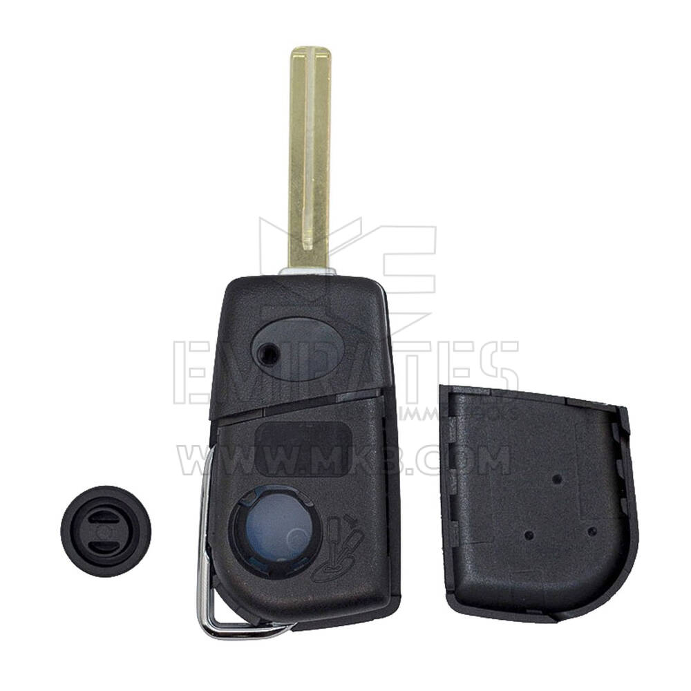 Nuovo telecomando a conchiglia Toyota Corolla aftermarket con 3 pulsanti, piccolo portabatteria, tipo Toy48, lama, alta qualità, miglior prezzo | Emirates Keys