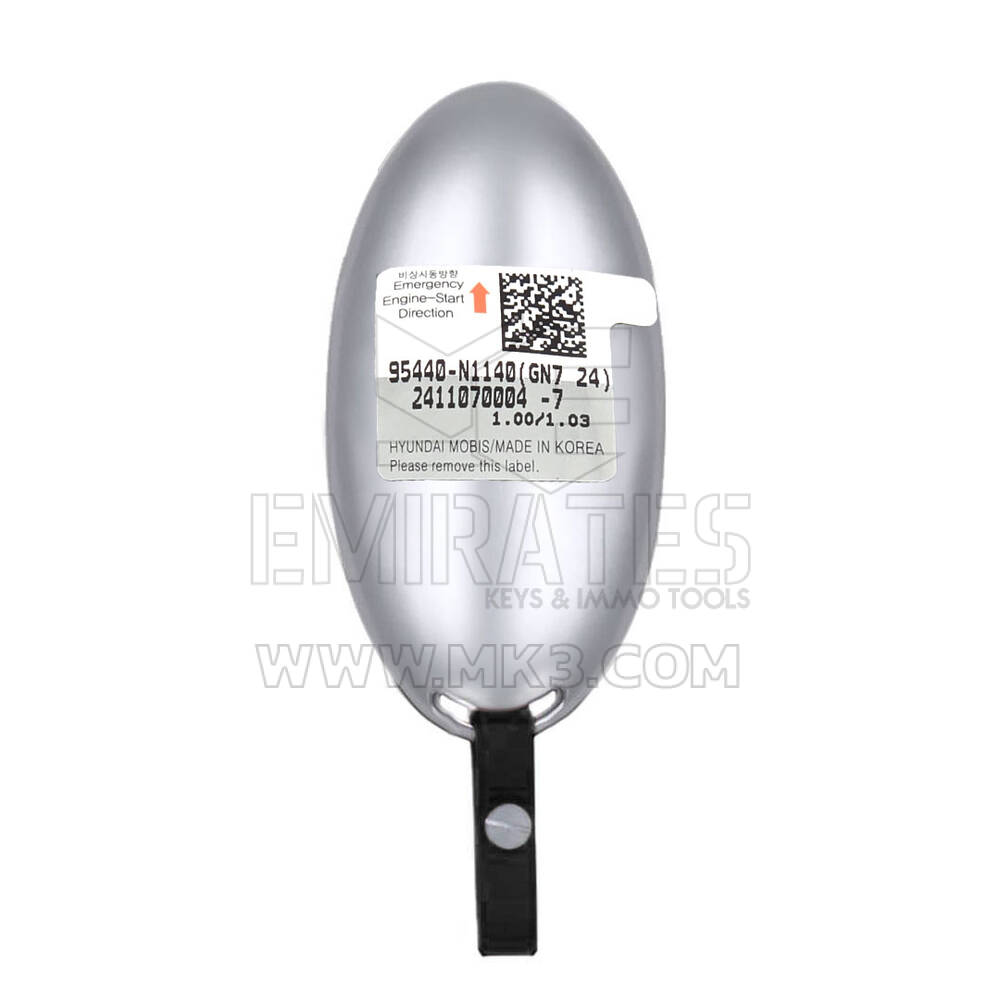 Новый оригинальный / OEM смарт-ключ с дистанционным управлением Hyundai Grandeur 2024, 4+1 кнопки, 433 МГц, номер детали OEM: 95440-N1140, 95440N1140 | Emirates Keys