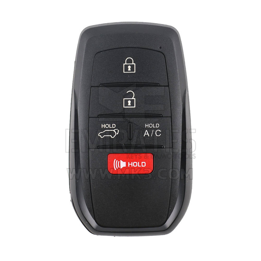 Toyota Rav4 2021 Smart Remote Key 4+1 кнопки 312,11/314,35 МГц 8990H-42380 / 8990H-42381 / 8990H-42A50