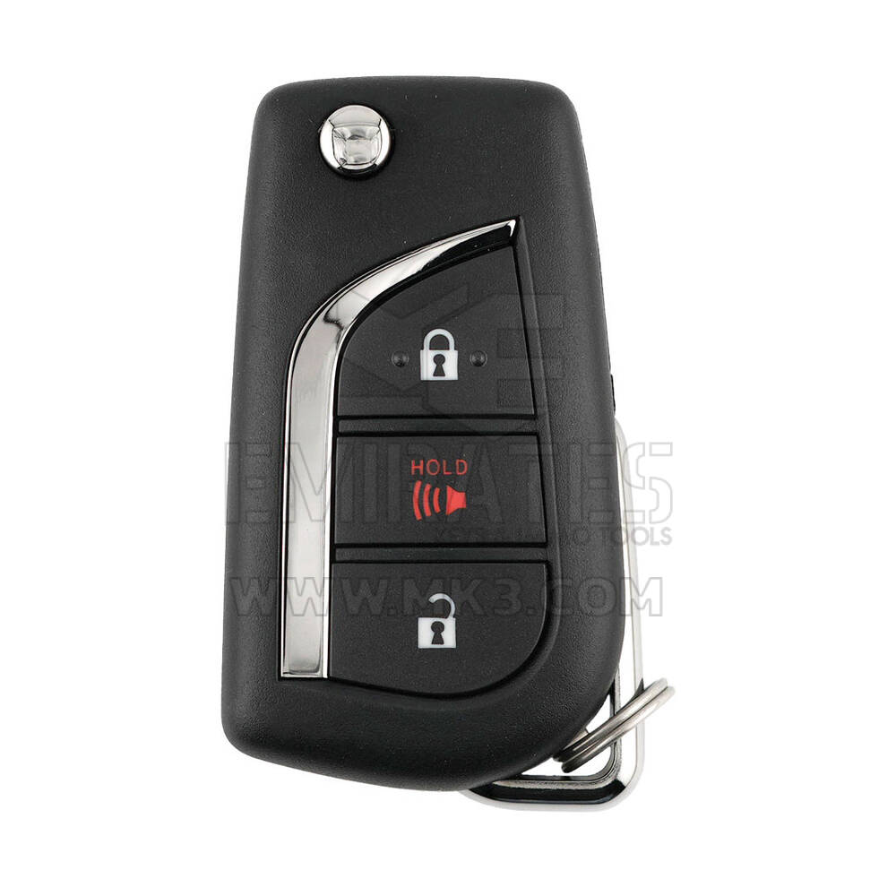 Toyota Corolla Cross 2021-2024 Original Flip Remote Key 2+1 Buttons 433MHz FSK 89070-0A090
