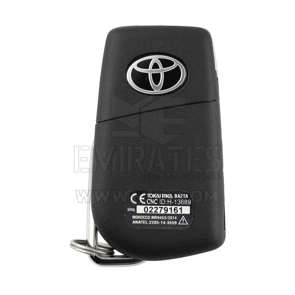 Toyota Corolla Cross 2022 Original Flip Remote Key 2+1 Botões 433MHz ASK | MK3
