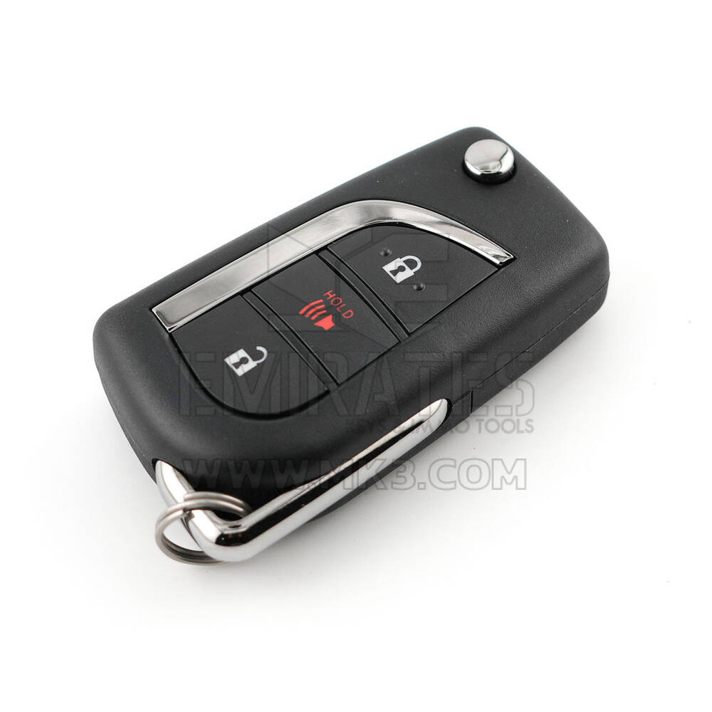 Used Toyota Corolla Cross 2022 Original Flip Remote Key 2+1 Buttons 433MHz ASK - FCC ID: BA2TA  | Emirates Keys