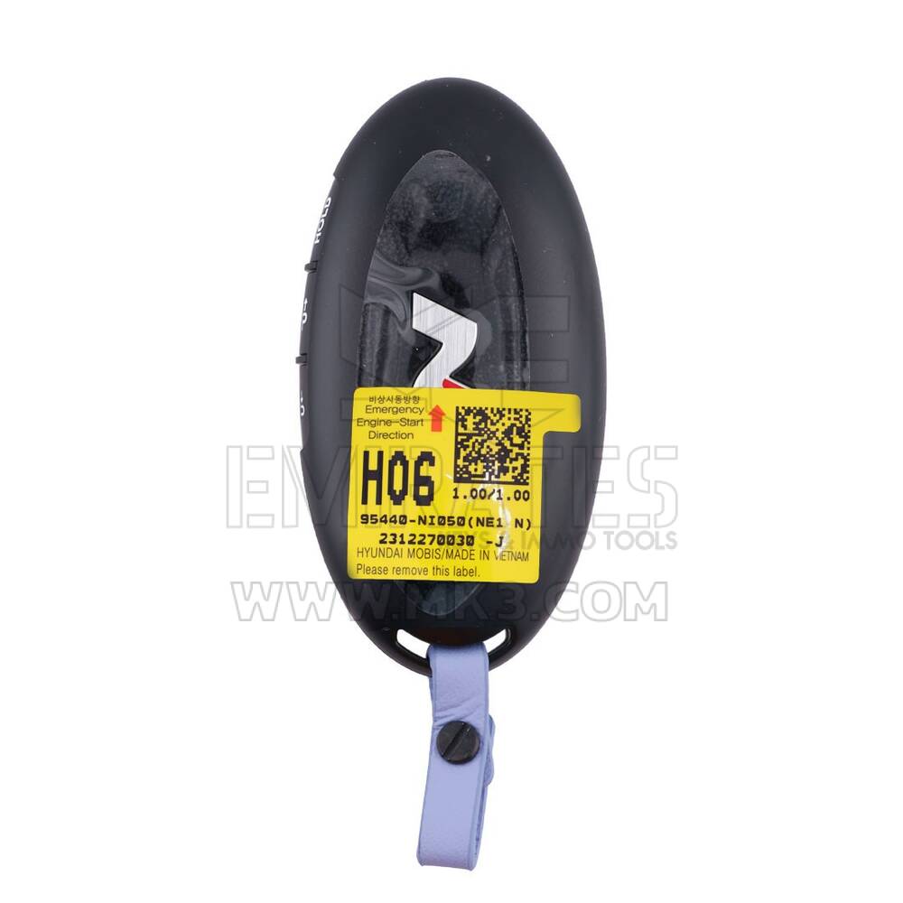 Новый оригинальный / OEM смарт-ключ с дистанционным управлением Hyundai IONIQ 2024, 6 кнопок, 433 МГц, номер детали OEM: 95440-NI050, 95440NI050 | Emirates Keys