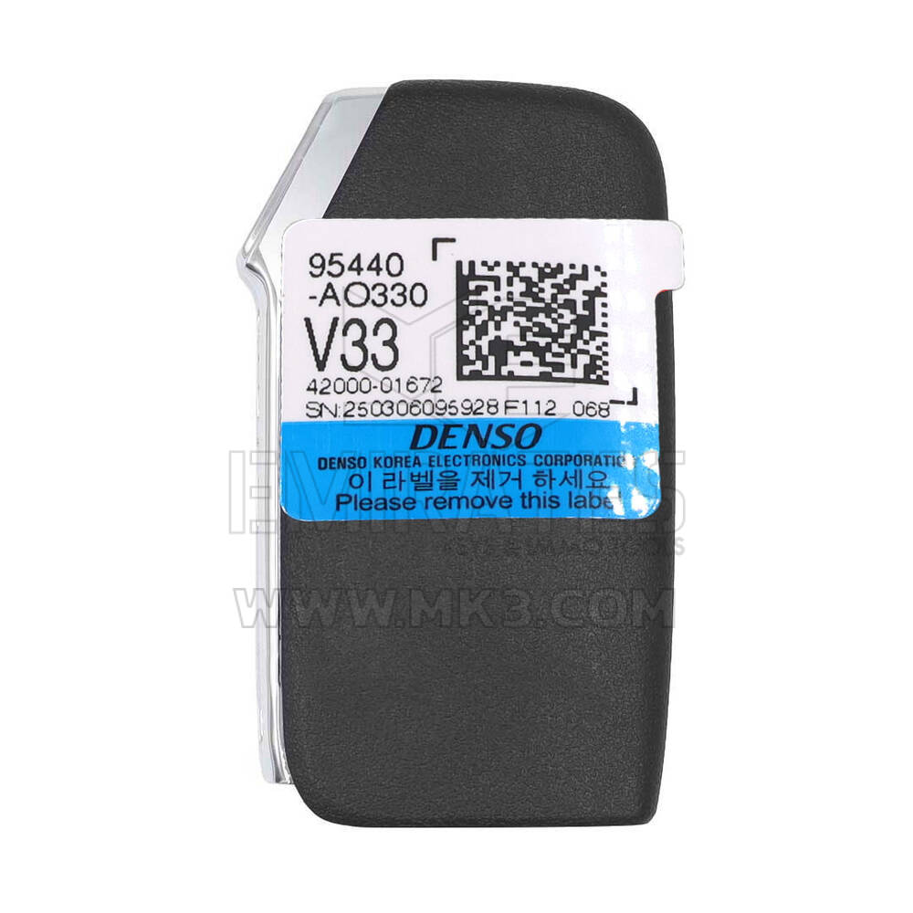 New KIA Niro 2025 Genuine / OEM Smart Remote Key 4 Buttons 433MHz OEM Part Number: 95440-AO330, 95440AO330 | Emirates Keys