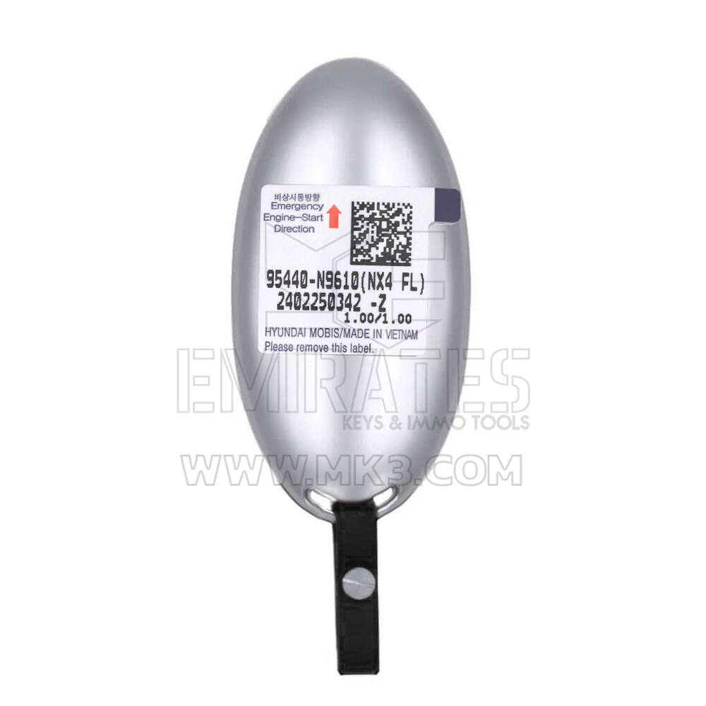Новый оригинальный / OEM смарт-ключ с дистанционным управлением Hyundai Tucson 2025, 3 кнопки, 433 МГц, номер детали OEM: 95440-N9610, 95440-N9610 | Emirates Keys