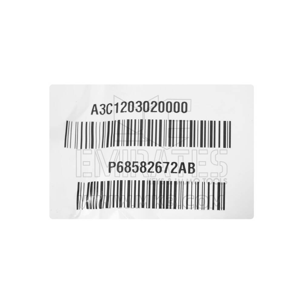 Nuova chiave telecomando intelligente originale/OEM Jeep Grand Wagoneer 2022 4+1 pulsanti 433 MHz Numero parte OEM: 68582672AB | Emirates Keys