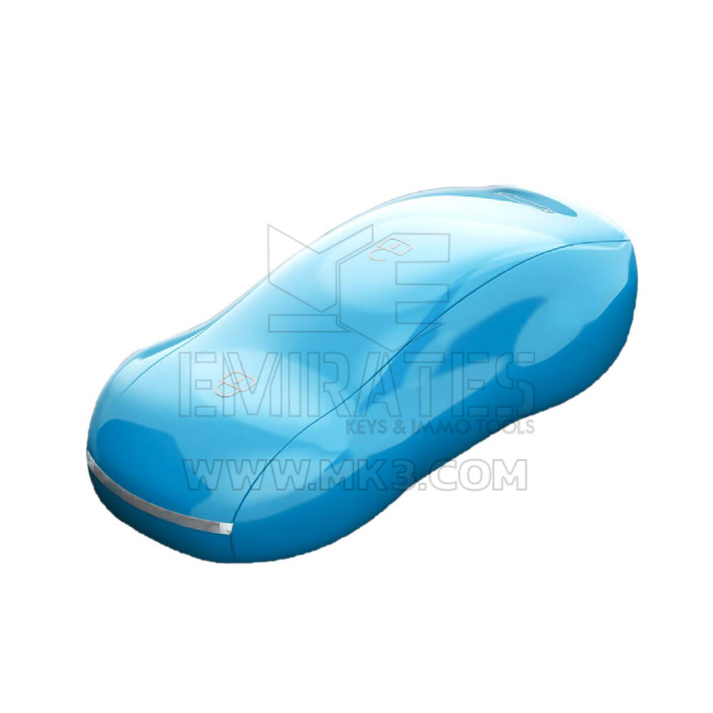 Novo Xhorse Universal XM38 TOY.T Chave Remota Inteligente 3 Botões Azul Miami Estilo Supercarro XSSC04EN | Chaves Emirates