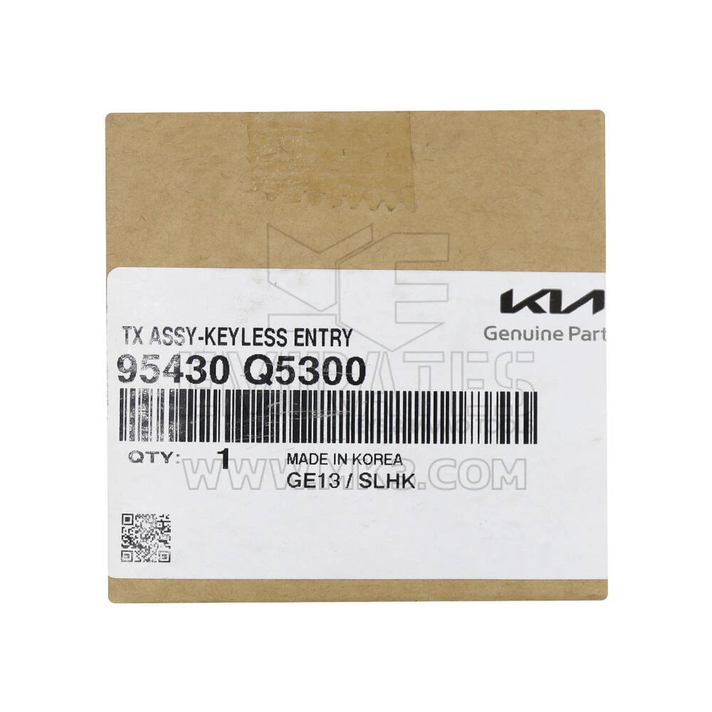 New Kia Seltos 2020 Genuine / OEM Flip Remote 3 Buttons 433MHz OEM Part Number: 95430-Q5300 | Emirates Keys