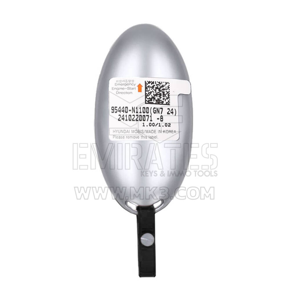 Novo Hyundai Grandeur 2024 Genuíno / OEM Smart Remote Key 4+1 Botões 433MHz Número de peça OEM: 95440-N1100, 95440N1100 | Chaves Emirates