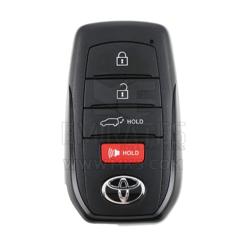 Toyota Highlander 2024 Original Smart Remote Key 4 Buttons 314.35/ 312.11MHz 8990H-0E340