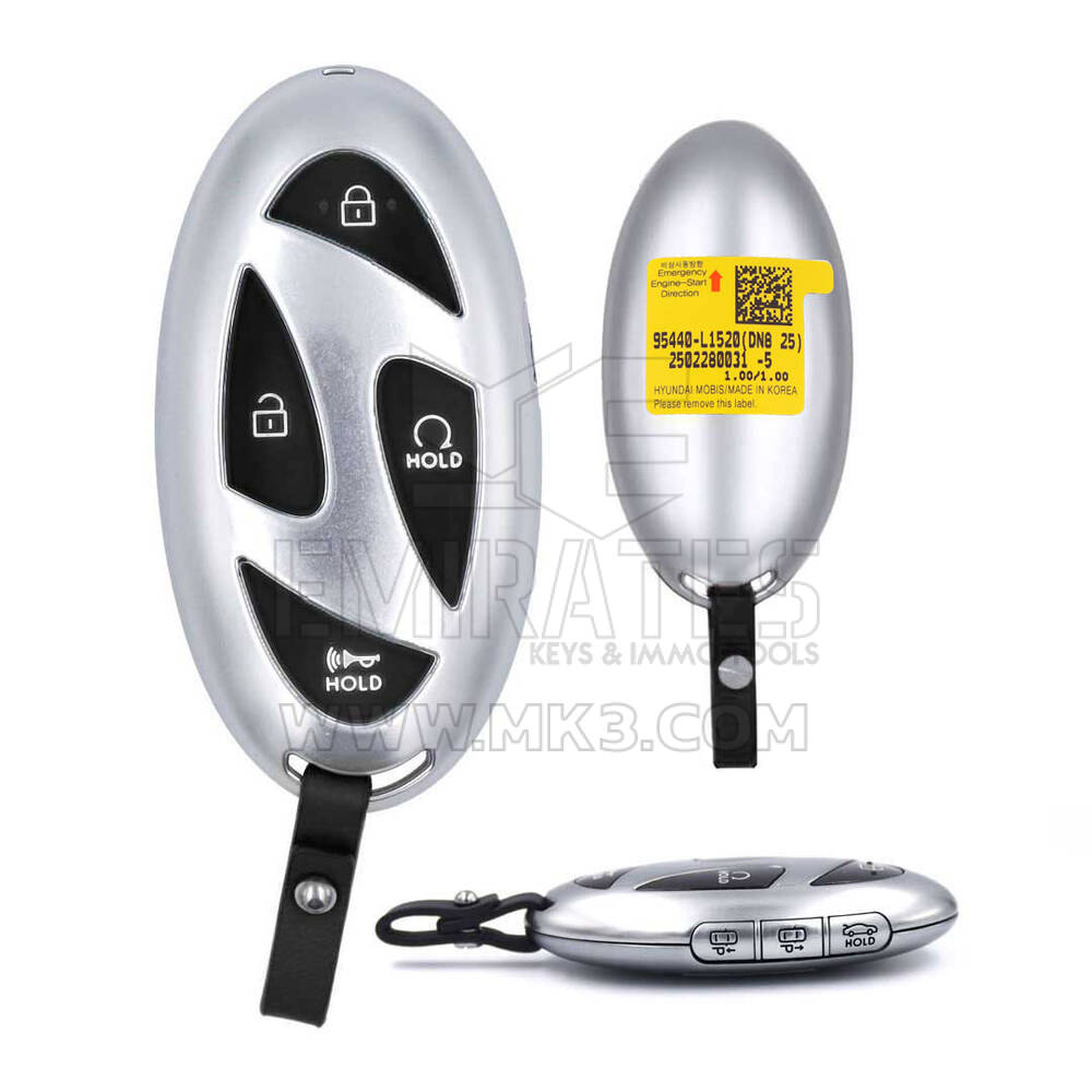 Hyundai Sonata Chave Remota Inteligente Genuína 6+1 Botões 433MHz 95440-L1520