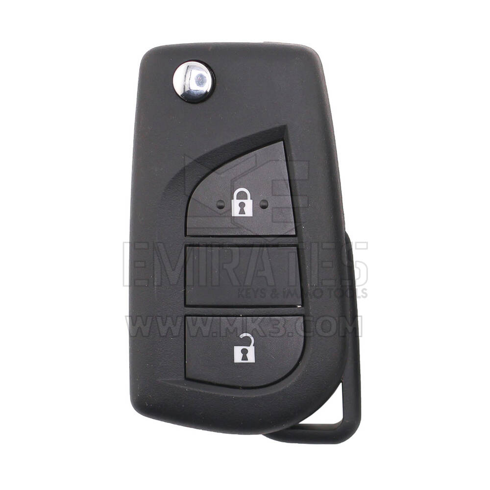 Toyota Yaris 2015-2020 Original Flip Remote Key 2 Buttons 433.93MHz ASK 89070-0D330