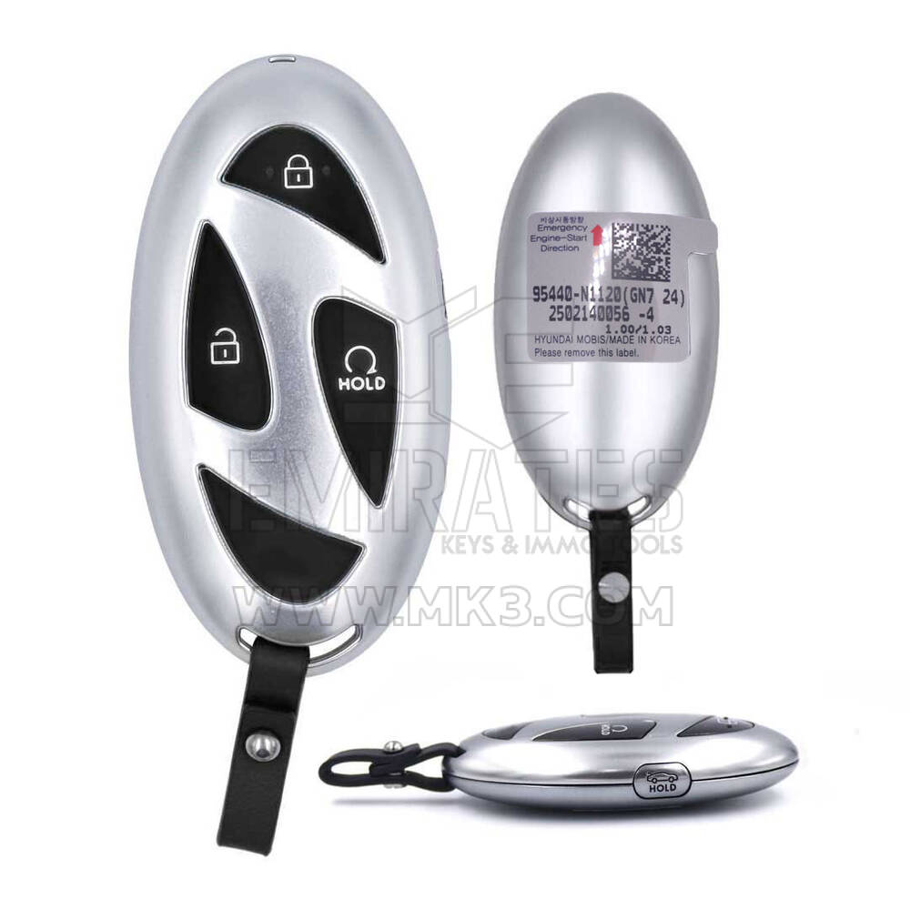 Hyundai Grandeur 2025 Оригинальный смарт-ключ с дистанционным управлением 4 кнопки 433 МГц 95440-N1120