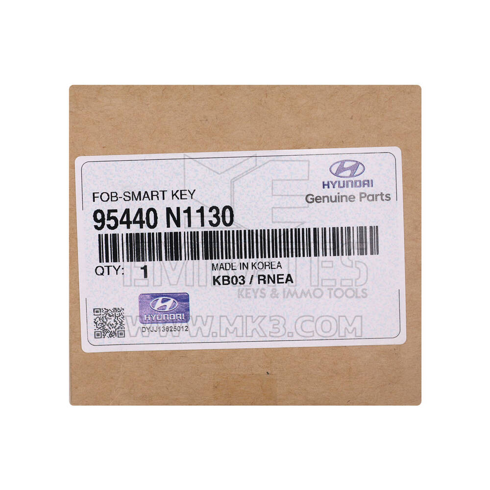 New Hyundai Grandeur 2025 Genuine / OEM Smart Remote Key 6 Buttons 433MHz OEM Part Number: 95440-N1130, 95440N1130 | Emirates Keys