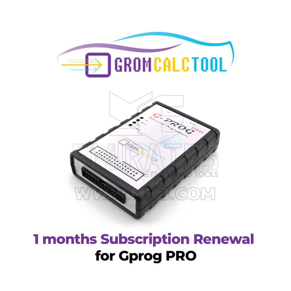 GromCalcTool 1 months Subscription Renewal  for Gprog