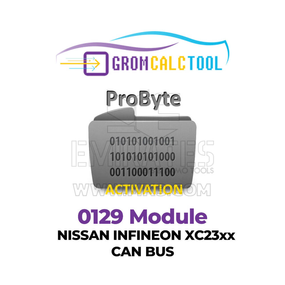 GromCalcTool 0129 Модуль Nissan INFINEON XC23xx CAN BUS