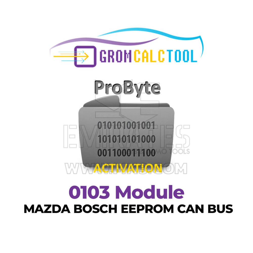 وحدة GromCalcTool 0103 EEPROM CAN BUS من شركة MAZDA BOSCH