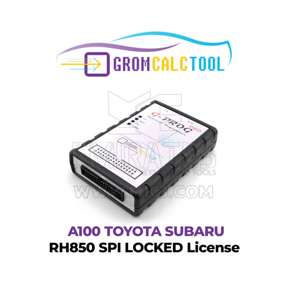 GromCalcTool A100 TOYOTA SUBARU RH850 SPI LOCKED License