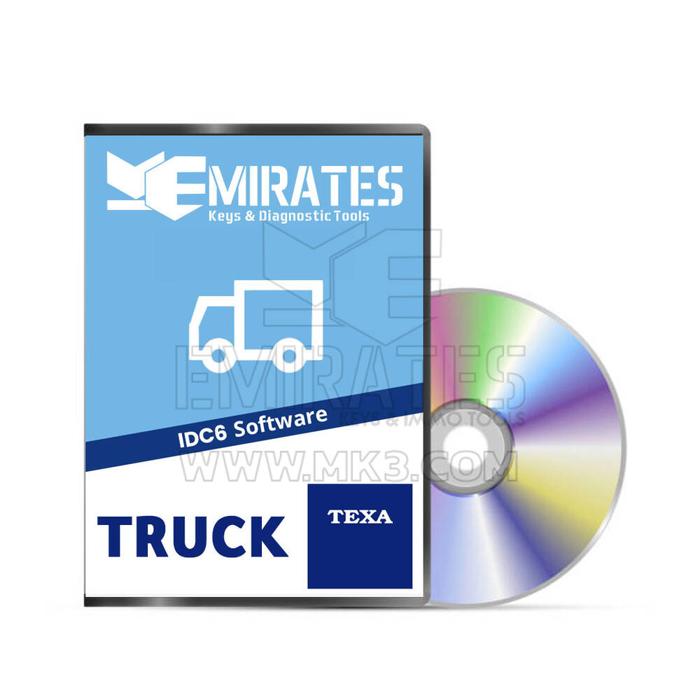 Texa IDC6 Truck License (INC HASP KEY) For PC (P2302000000000)