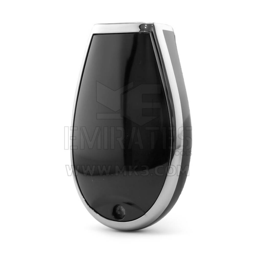 Cover Nano per chiave telecomando Dodge a 4 pulsanti, cornice nera e argento, Dodge-A11Y4A | MK3