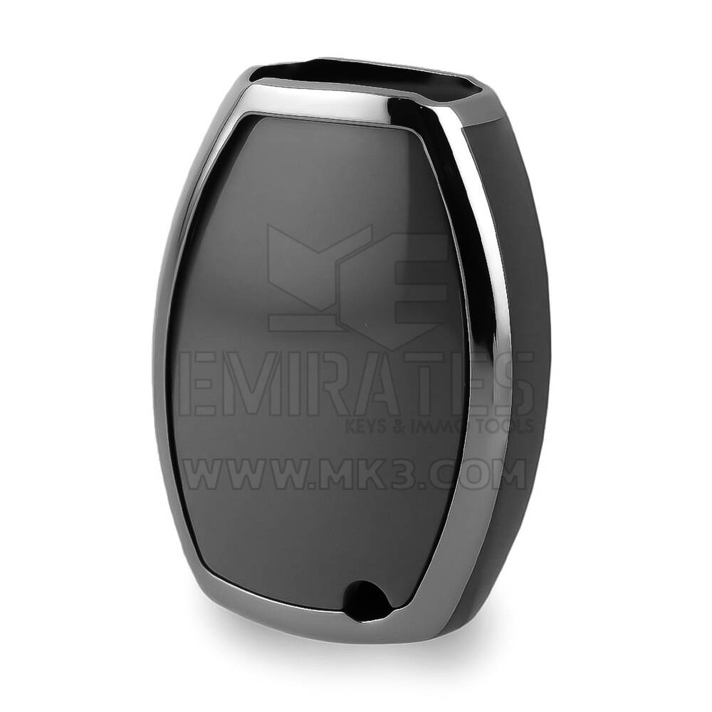 Нано-чехол для дистанционного ключа Mercedes с 3 кнопками, темно-серая серебристая оправа, Benz-A11Y3 | MK3