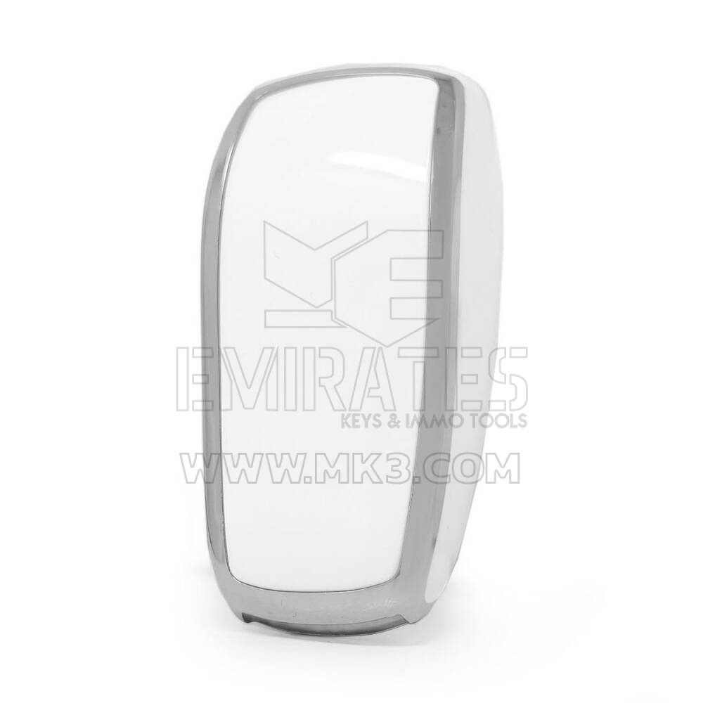 Nano Cover For Mercedes Remote Key 3 Button White Silver Frame Benz-B11Y3 | MK3
