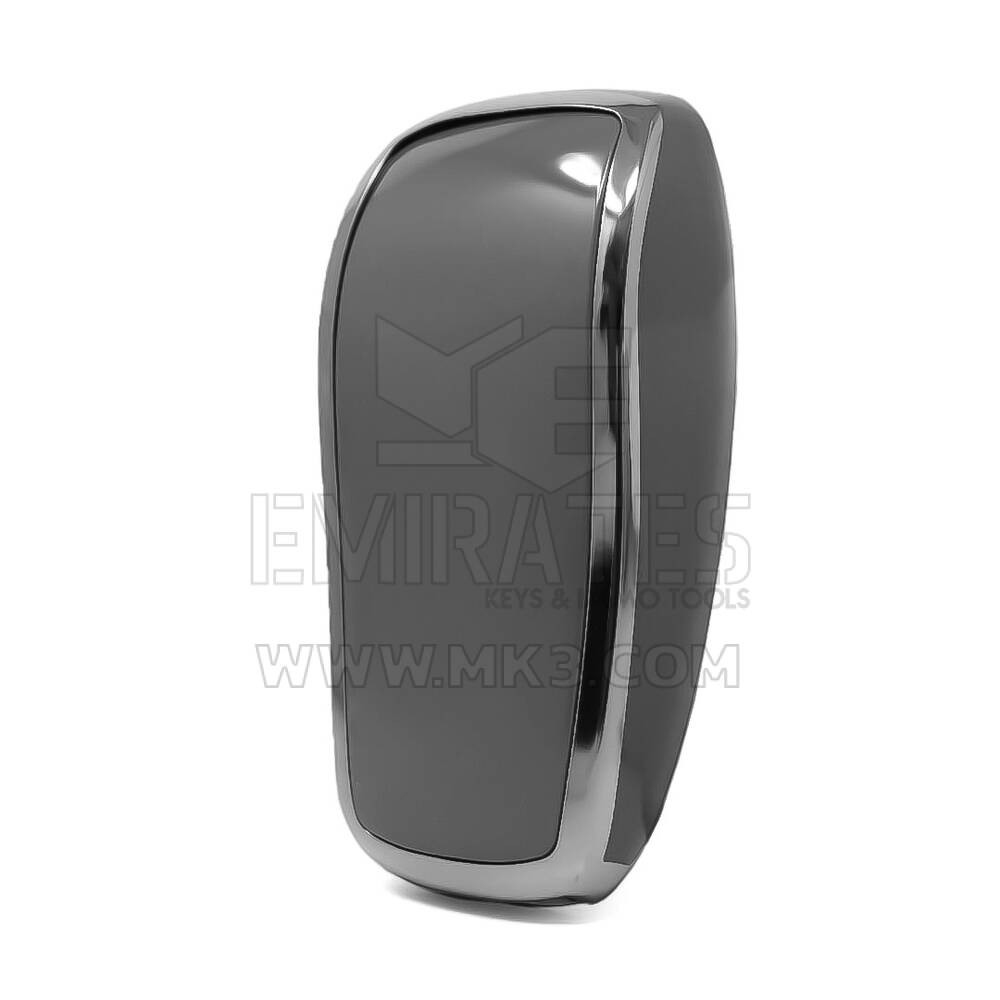Nano Cover For Mercedes Remote Key 4 Button Dark Gray Silver Frame Benz-B11Y4 | MK3
