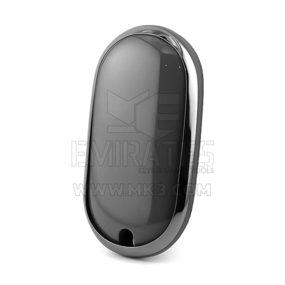 Nano Cover For Mercedes Remote Key 3 Button Dark Gray Silver Frame Benz-C11Y | MK3