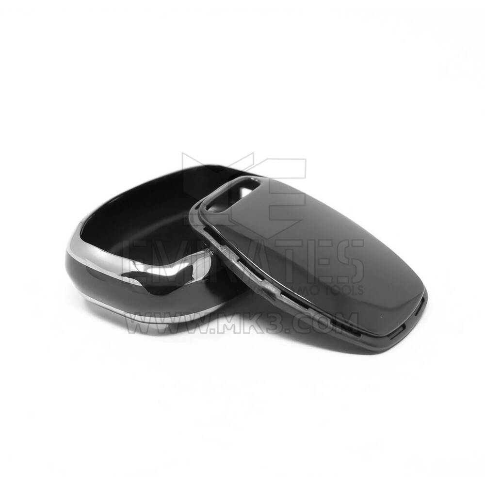 New Aftermarket Nano High Quality Cover For Honda Remote Key 3 Button Black Color Silver Frame HD-J11Y3A | Emirates Keys