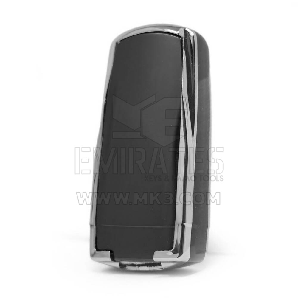 Coque Nano pour télécommande VW 3 boutons, noire, cadre argenté, VW-C11Y | MK3