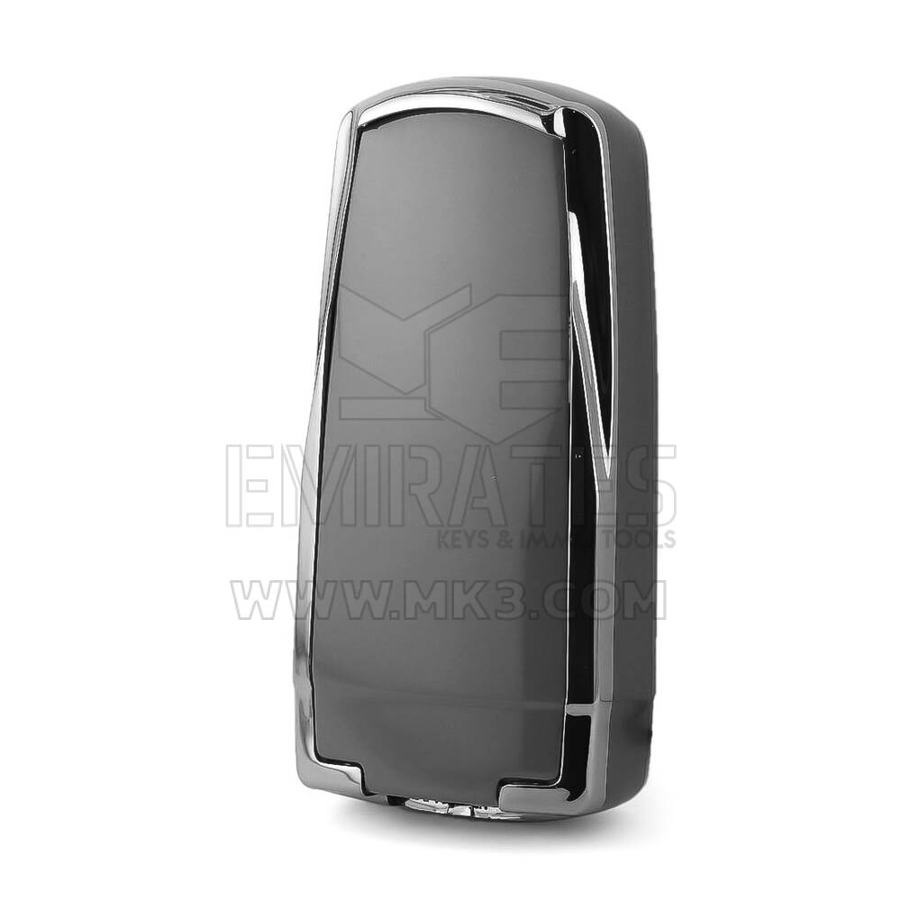 Coque Nano pour télécommande VW 3 boutons, gris foncé, cadre argenté, VW-C11Y | MK3