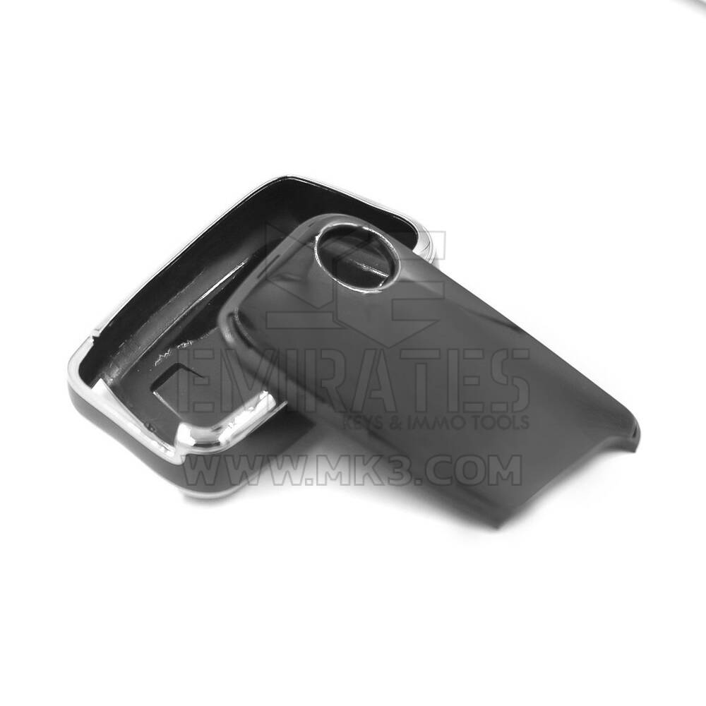 New Aftermarket Nano High Quality Cover For Volkswagen Remote Key 3 Button Black Color Silver Frame VW-D11Y3 | Emirates Keys